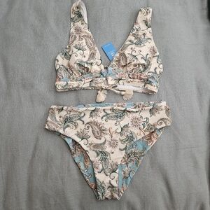 NWT Cupshe Paisley Two-Piece M